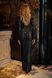 ADARA Black Lace Maxi Dress, S-M