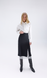 MORA Black/White Skirt, XS