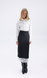 MORA Black/White Skirt, XS