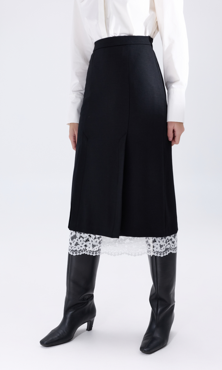 MORA Black/White Skirt, XS