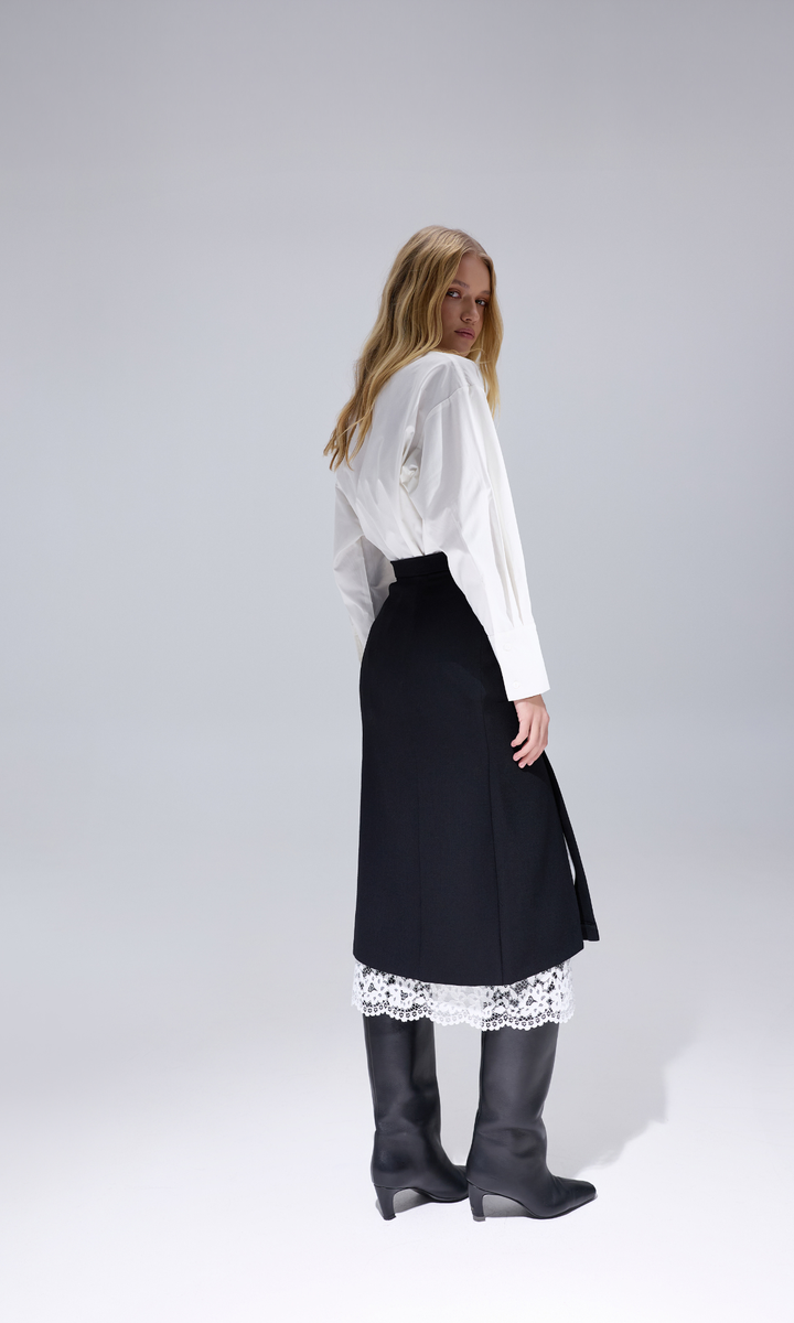 MORA Black/White Skirt, XS