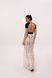 ADARA White Lace Silhouette Maxi Skirt, S-M