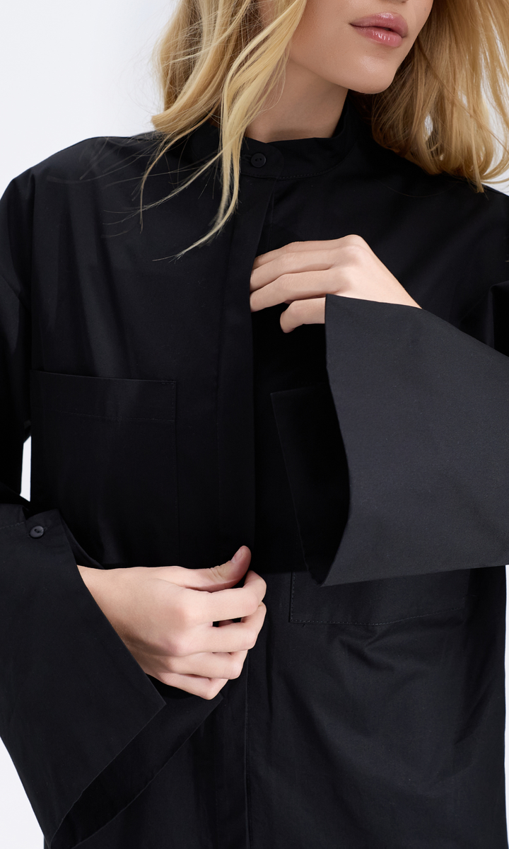 AURA Black Shirt, S-M