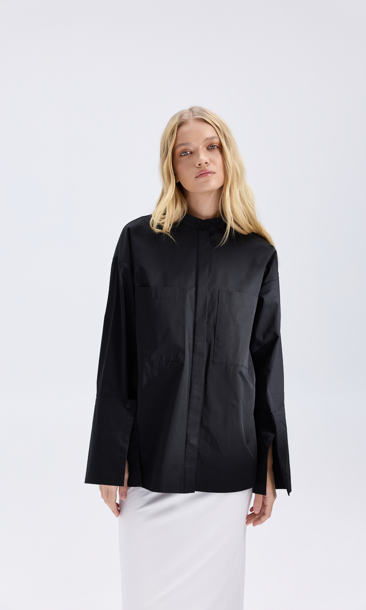 AURA Black Shirt, S-M