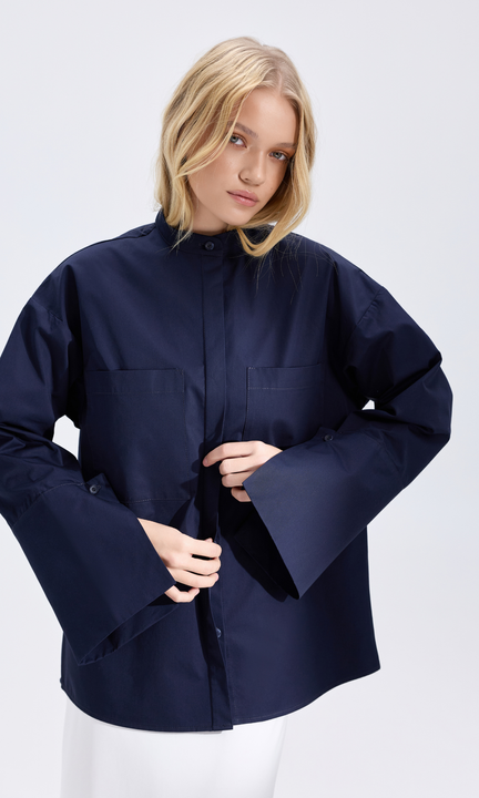 AURA Blue Shirt, S-M