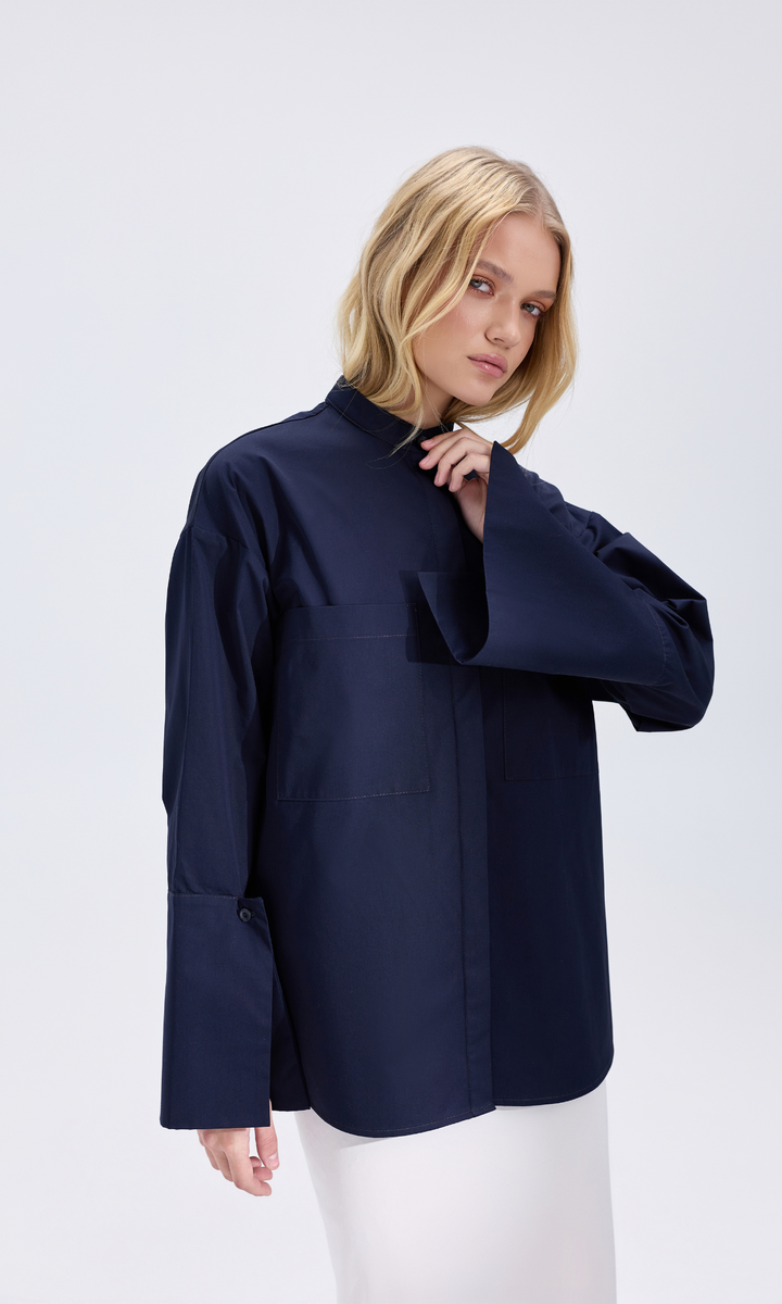 AURA Blue Shirt, S-M