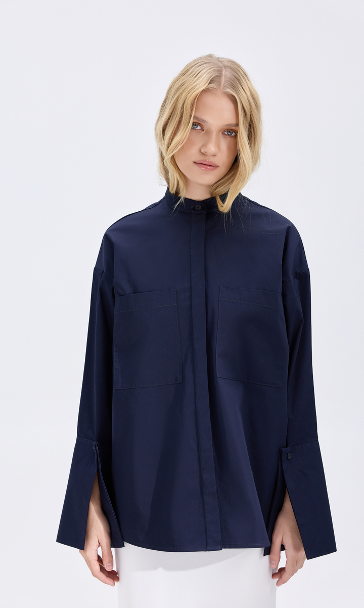 AURA Blue Shirt, S-M