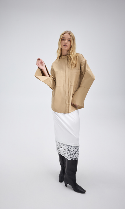AURA Camel Shirt, S-M