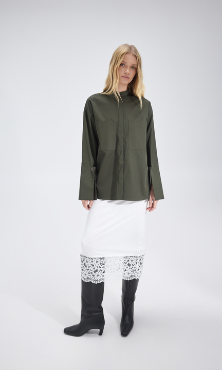 AURA Khaki Shirt, S-M