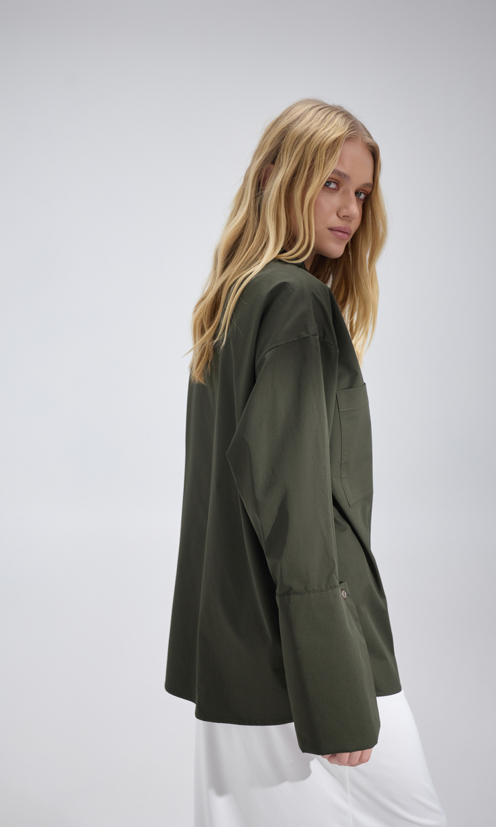 AURA Khaki Shirt, S-M
