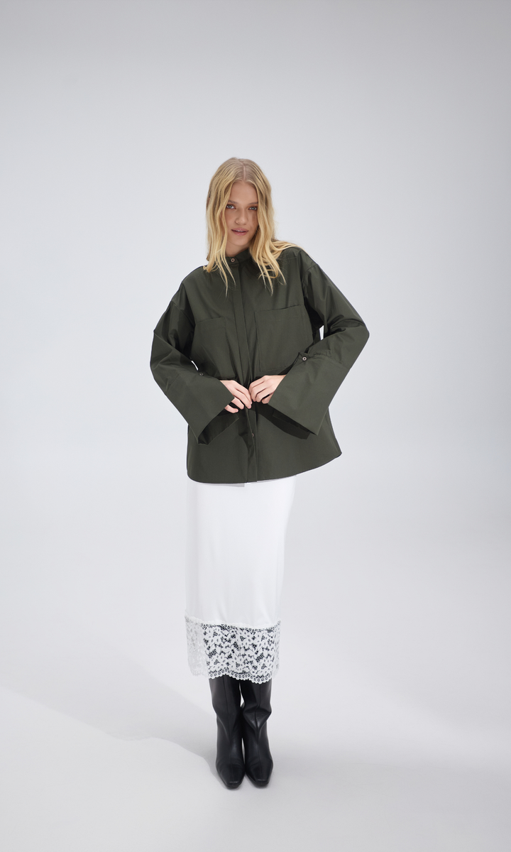 AURA Khaki Shirt, S-M