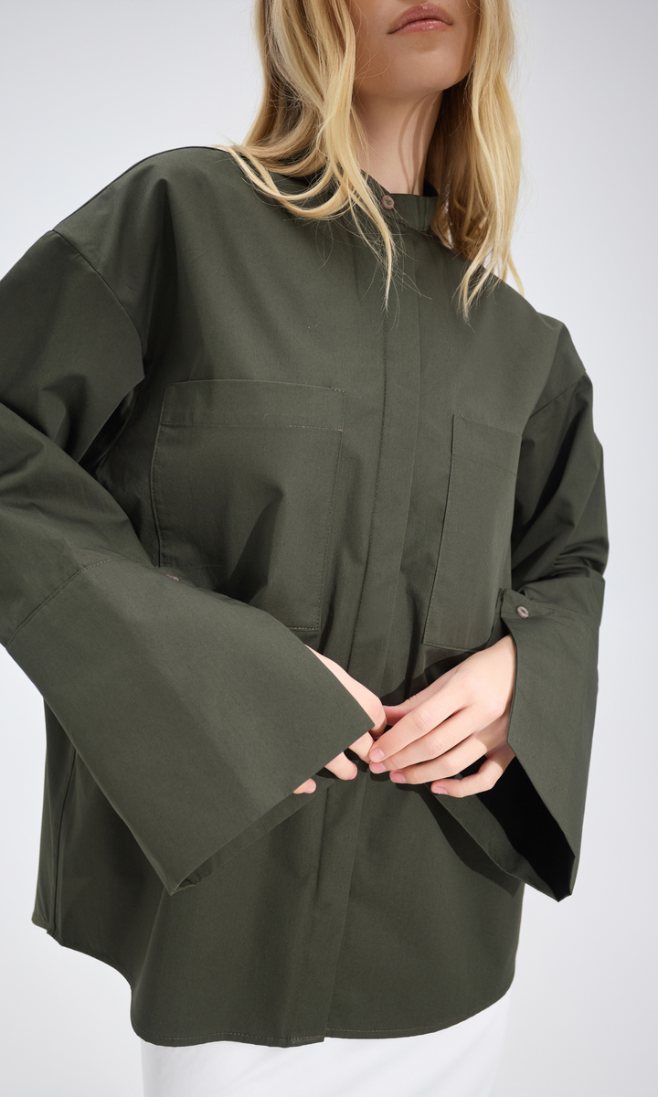 AURA Khaki Shirt, S-M