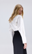 ELARA White Oversized Shirt, S-M