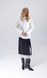 ELARA White Oversized Shirt, S-M
