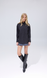 ELARA Black Oversized Shirt, S-M